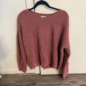 Pink sweater from SO